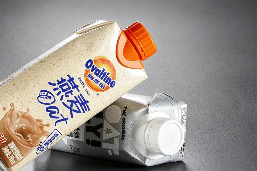 Bouchons de carton de jus