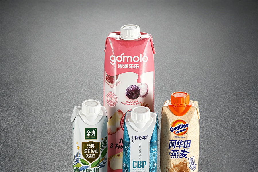 Formats d'emballage en carton aseptique